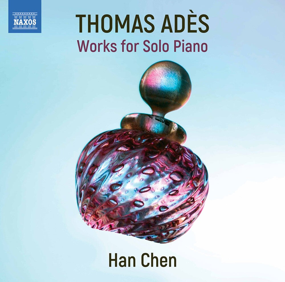 the album cover for Ades / Chen - Works for Solo Piano