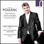 the album cover for Poulenc / Bebbington / Latham-Koenig - Piano Concerto