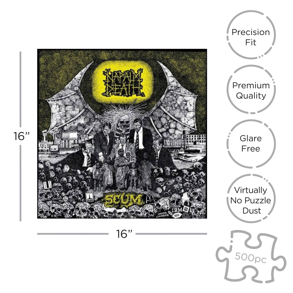 Napalm Death Scum (500 Piece Jigsaw Puzzle)