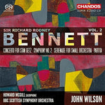 the album cover for Bennett / Mcgill - Orchestral Works 2