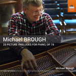 the album cover for Brough - 25 Picture-Preludes for Piano 19