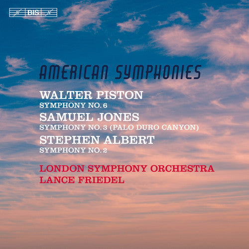 the album cover for Albert - American Symphonies