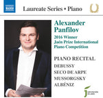 the album cover for Debussy / Panfilov - Laureate Series Piano