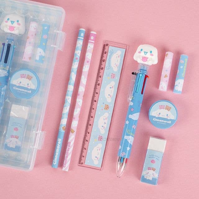 Sanrio Pencil, Pen School Office Stationery Case Set