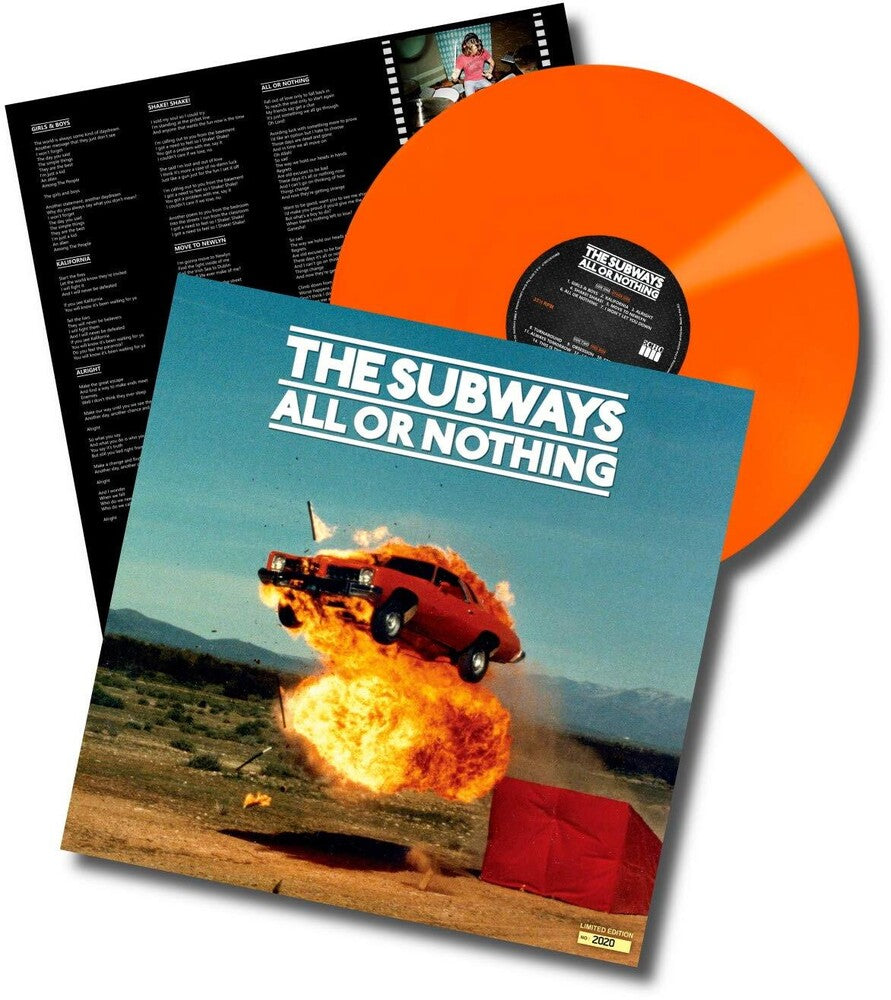 the album cover for Subways - All Or Nothing