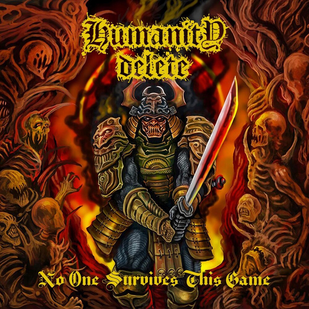 the album cover for Humanity Delete - No One Survives This Game