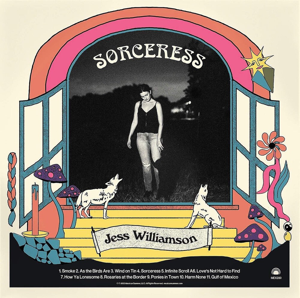 the album cover for Jess Williamson - Sorceress [Indie Exclusive Limited Edition Blue LP]