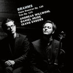 the album cover for Brahms / Willwohl / Enders - Viola Sonatas 120