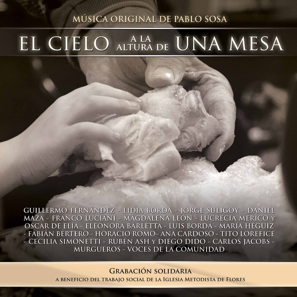 the album cover for Sosa - Cielo la Altura de Una Mesa
