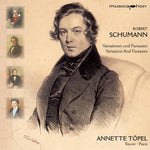 the album cover for Schumann / Toepel - Variations & Fantasies