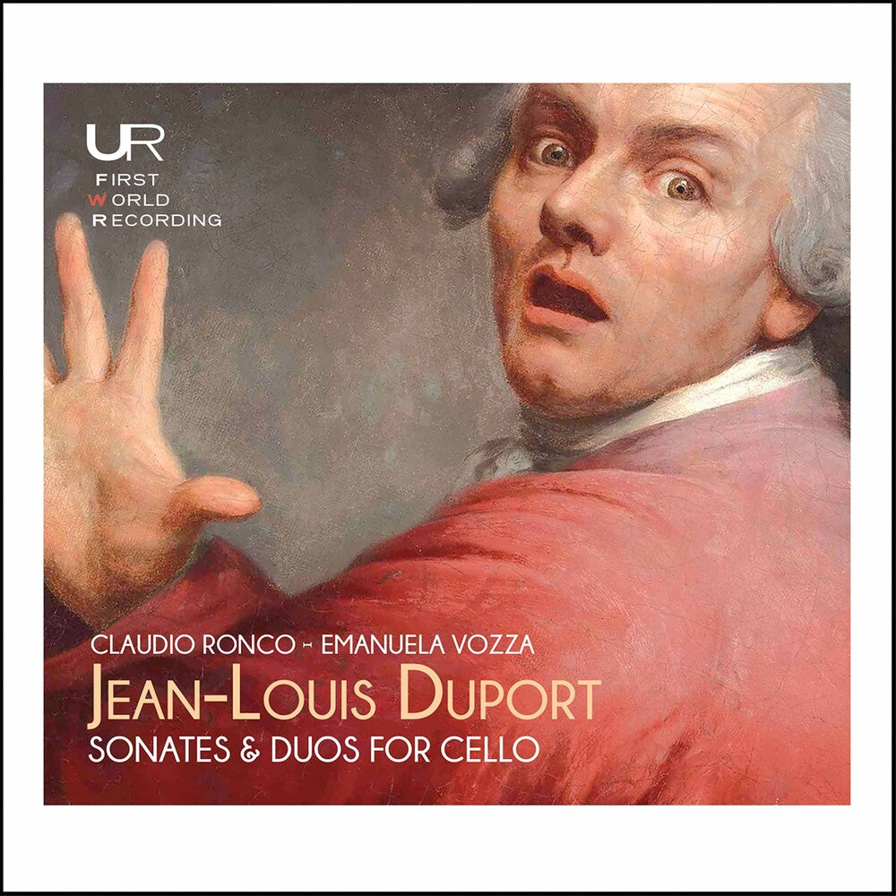 the album cover for Duport / Ronco / Vozza - Sonates & Duo for Cello