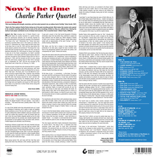Charlie Parker - Now's The Time [LP amarillo de 180 gramos con pistas adicionales] (Vinilo)