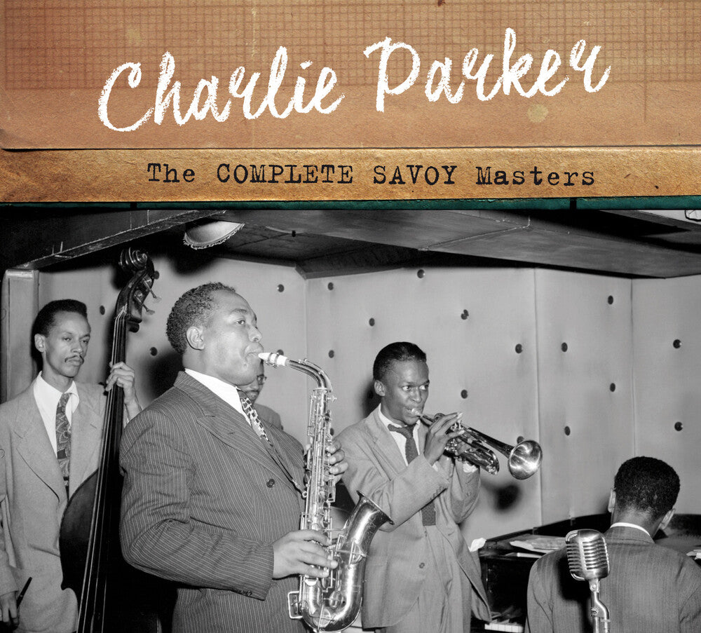 the album cover for Charlie Parker - Complete Savoy Masters: Centennial Celebration Collection 1920-2020 [Digipak]