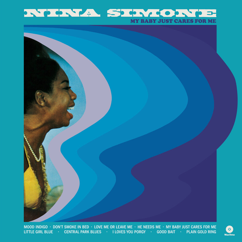the album cover for Nina Simone - My Baby Just Cares For Me [180-Gram LP With Bonus Tracks]