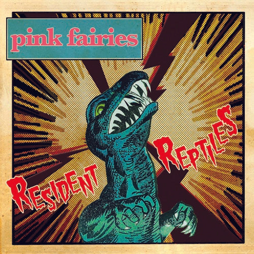the album cover for Pink Fairies - Resident Reptiles