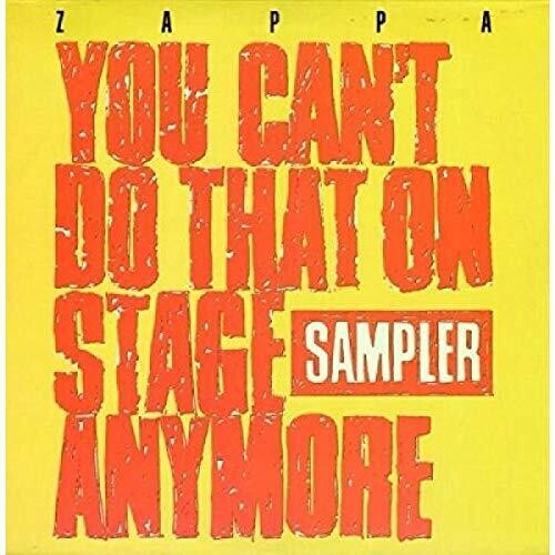 Frank Zappa - Ya no puedes hacer eso en el escenario (Sampler) (Vinilo)