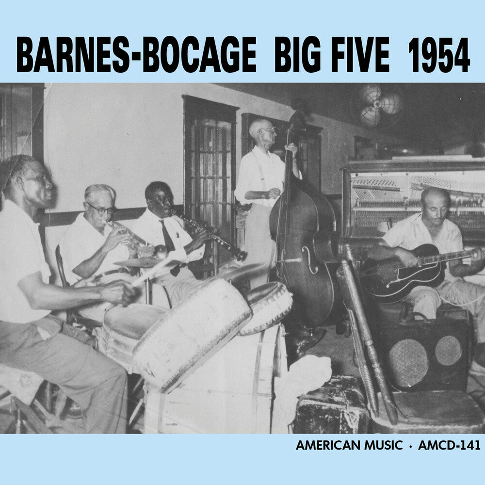 the album cover for Barnes-Bocage Big Five - San Jacinto Hall 1954