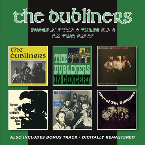 The Dubliners - Dubliners / En concierto / Finnegan Wakes + En persona, principalmente Barney y más EP de The Dubliners + Bonus Track (CD)