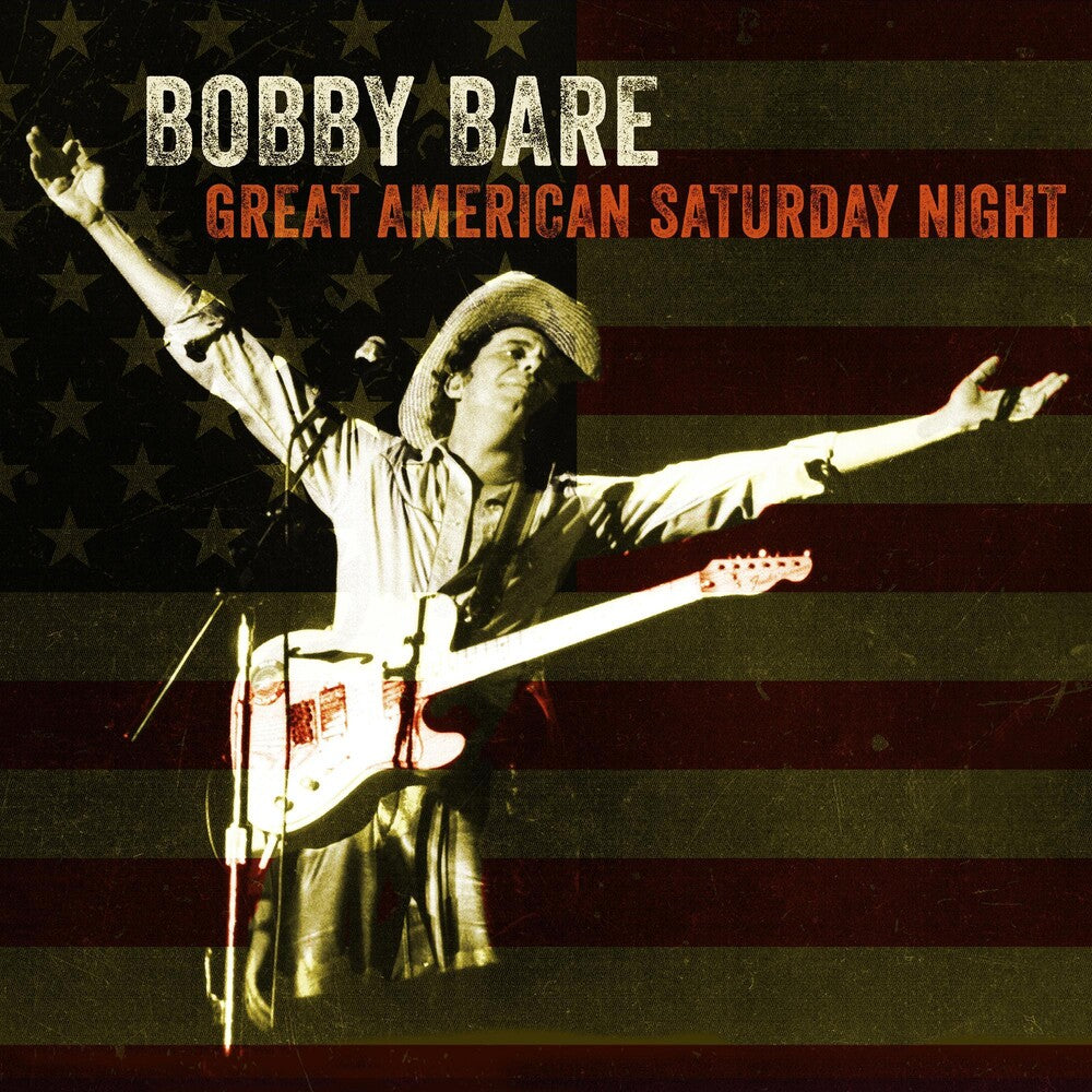 the album cover for Bobby Bare - Great American Saturday Night