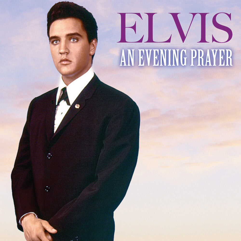 the album cover for Elvis Presley - An Evening Prayer