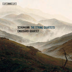 the album cover for Schumann / Carlsen - String Quartets