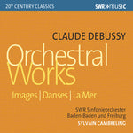the album cover for Debussy - Orchestral Works