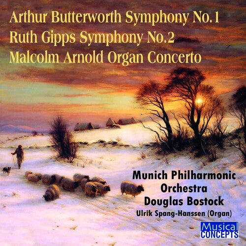 Douglas Bostock - Sinfonía n.º 1 de Arthur Butterworth; Sinfonía n.º 2 de Ruth Gipps; Malcolm A (CD)