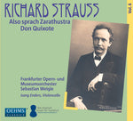 the album cover for Strauss - Also Sprach Zarathustra