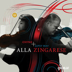 the album cover for Brahms / Civitas Ensemble - Alla Zingarese