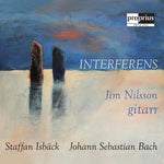 the album cover for J Bach S / Nilsson - Interferens