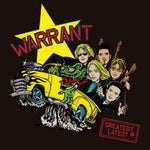 the album cover for Warrant - Greatest & Latest [Limited Edition Cherry Splatter LP]