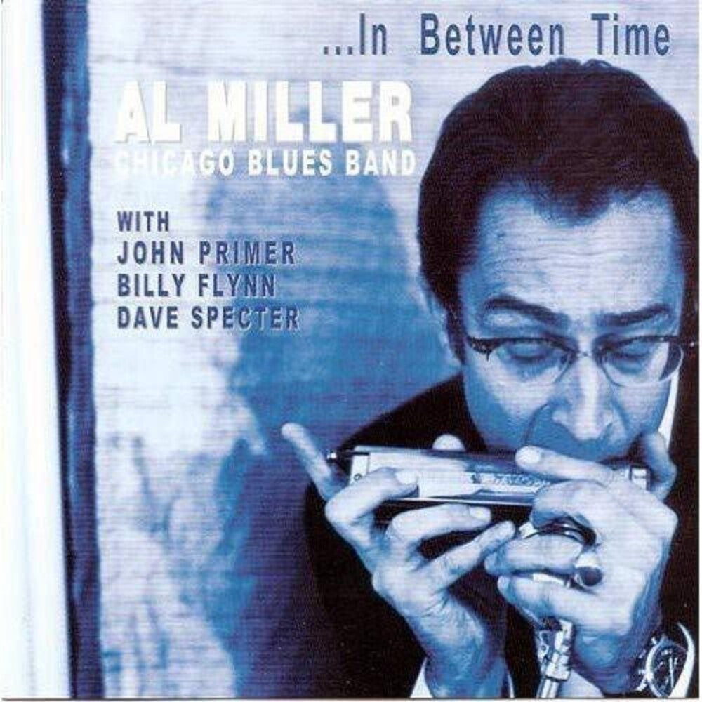 the album cover for Al Miller - In Between Time