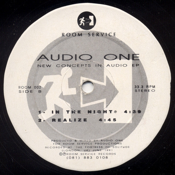 Audio One : New Concepts In Audio EP (12", EP)