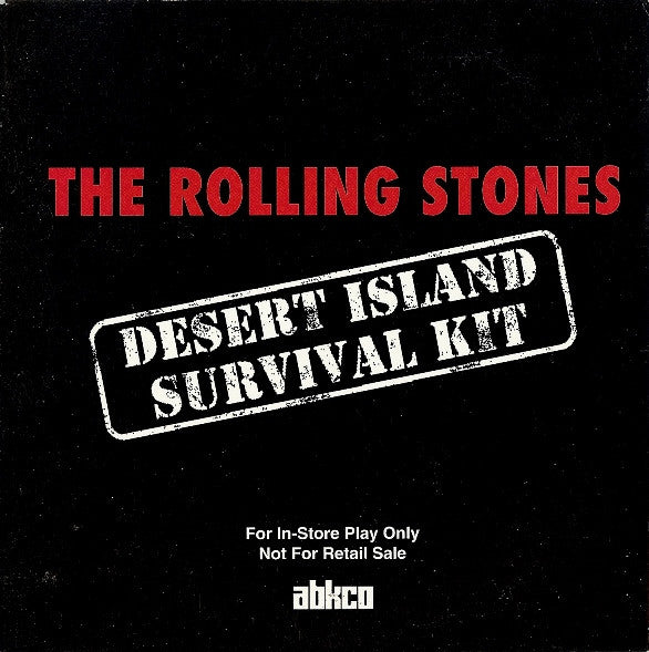 The Rolling Stones : Desert Island Survival Kit (CD, Comp, Promo)