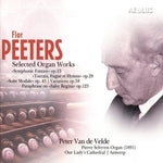 the album cover for Velde - Selected Organ Works