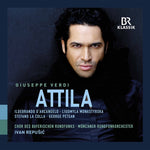the album cover for Verdi / Muenchner Rundfunkorchester / Repusic - Attila