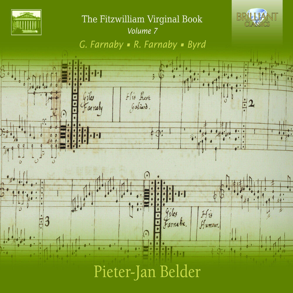 the album cover for Byrd / Belder - Fitzwilliam Virginal Book 7
