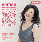 the album cover for British Violin Sonatas 3 / Various - British Violin Sonatas 3
