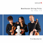 the album cover for Beethoven / Trio Boccherini - String Trios 9 1-3