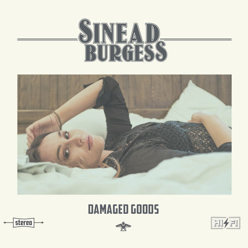 the album cover for Sinead Burgess - Damaged Goods