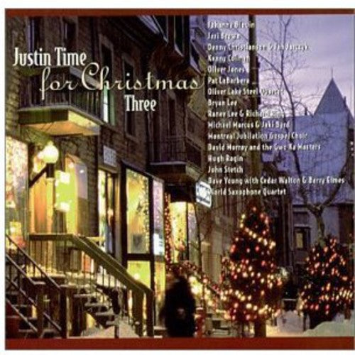 the album cover for Justin Time For Christmas - Justin Time For Christmas, Vol. 3