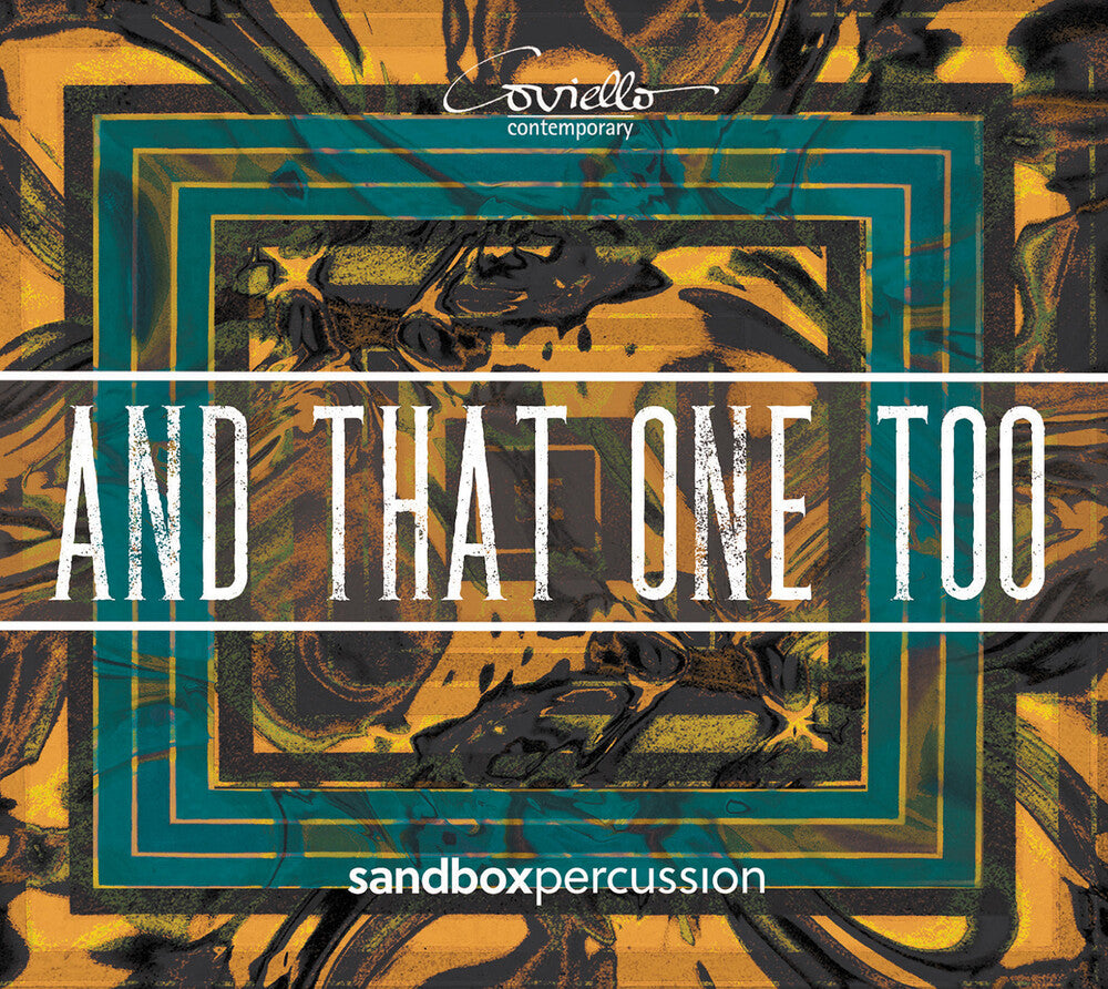 the album cover for Ahiko / Sandbox Percussion - & That One Too