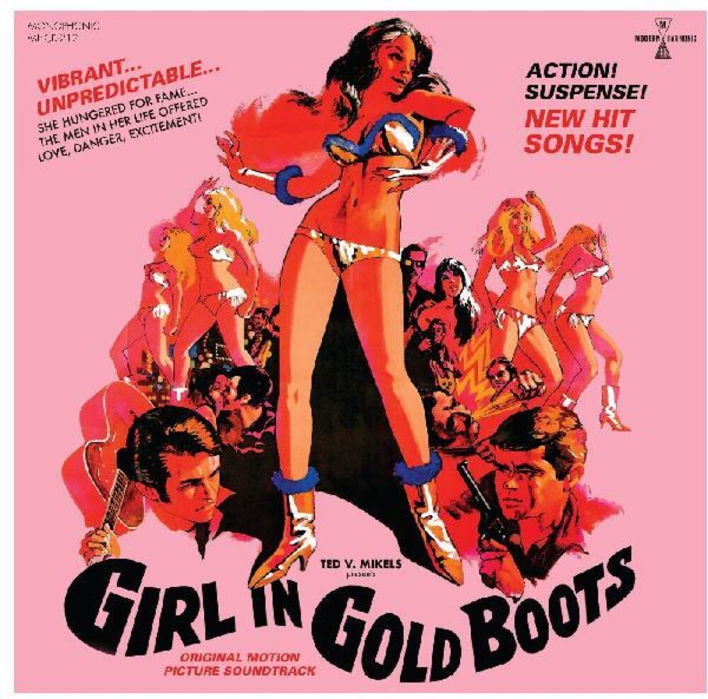 the album cover for Girl In Gold Boots Original Motion Picture - Girl in Gold Boots (Original Motion Picture Soundtrack)