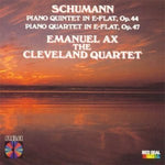 the album cover for Cleveland String Quartet / Ax - Piano Quintet 44