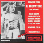 the album cover for Cunitz - Il Trovatore