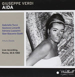 the album cover for Guelfi - Aida