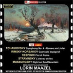 the album cover for Berlin Radio Orchestra / Maazel - Firebird / Romeo & Juliet
