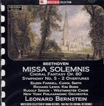 the album cover for Lewis / Borg / Bernstein - Missa Solemnis