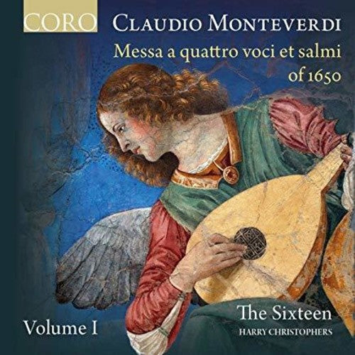 the album cover for The Sixteen - Monteverdi