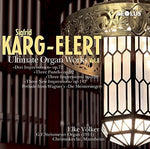the album cover for Elke Volker - V8: Organ Works